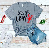 Let's Get Cray Tee, Crawfish Boil Tee